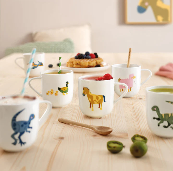 ASA Henkelbecher "Pinguin", Fine Bone China Becher