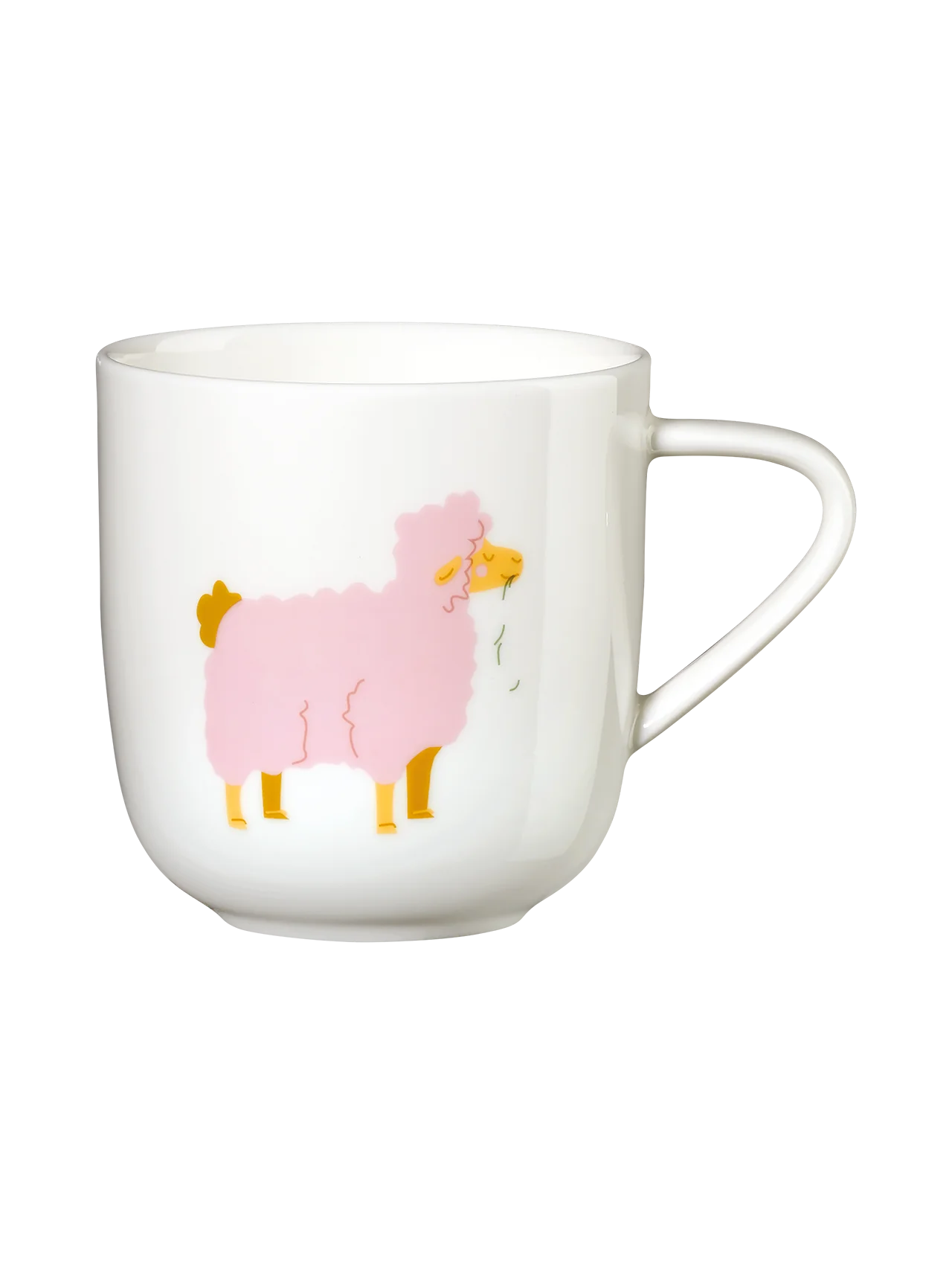 ASA Henkelbecher "Schaf", Fine Bone China Becher