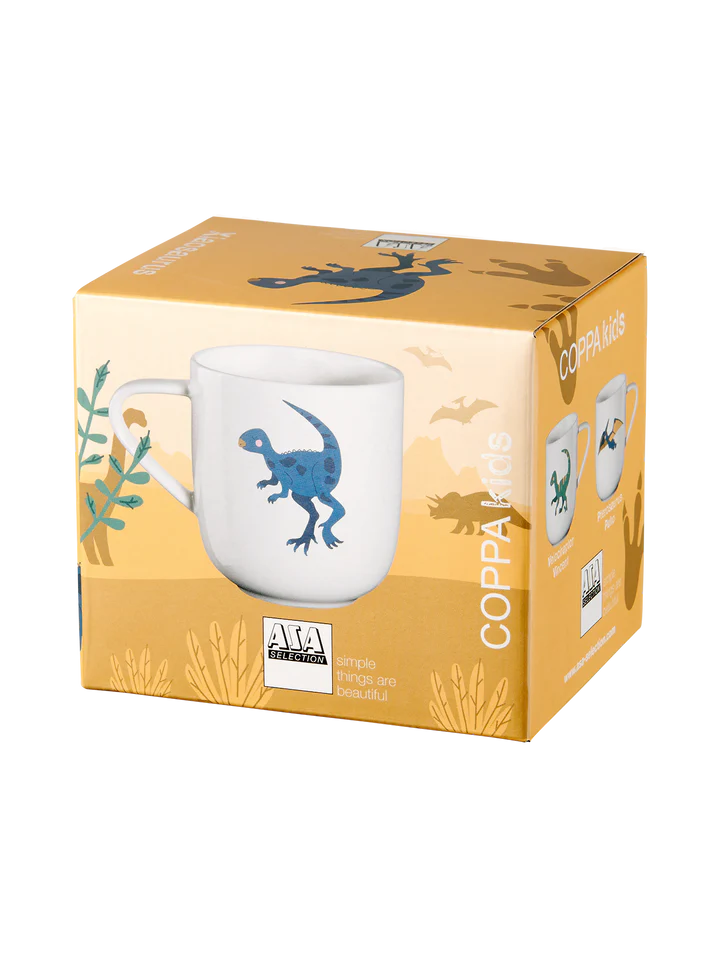 ASA Henkelbecher "Brontosaurus", Fine Bone China Becher