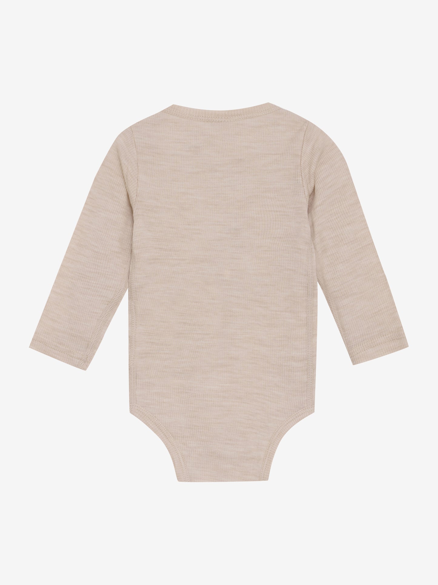 Baby Body aus 100% Merinowolle, mit Blütenmotiv
