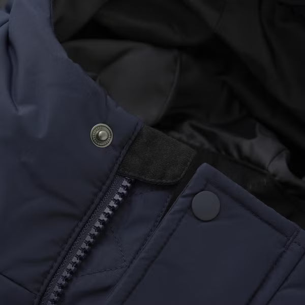 Corlo Kids Winterjacke mit Kapuze in dunkelblau