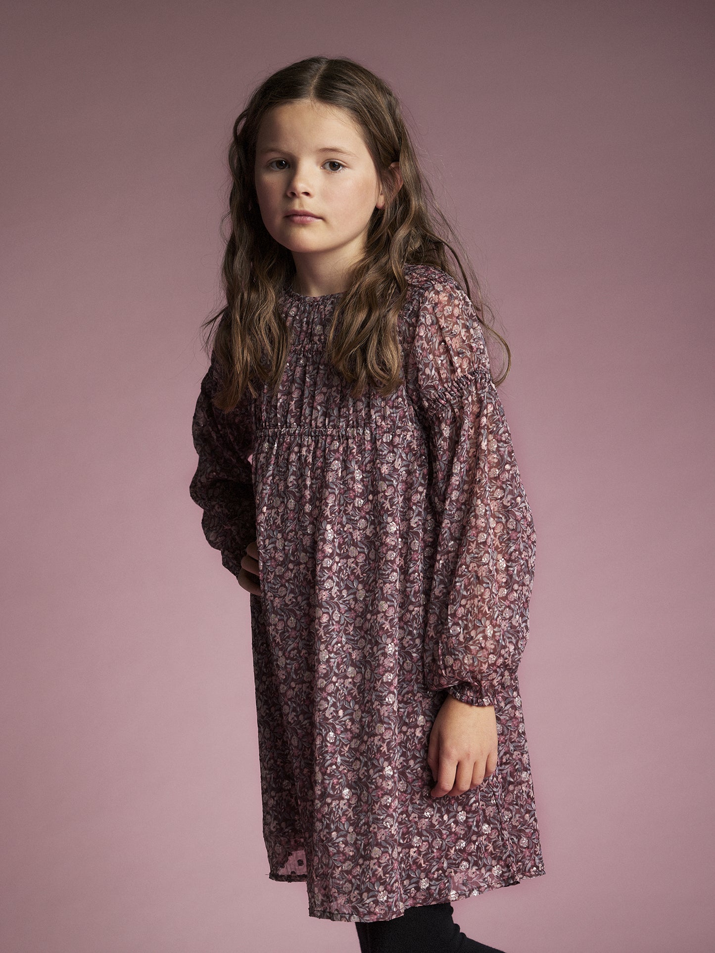 Creamie Kleid mit Streublümchen