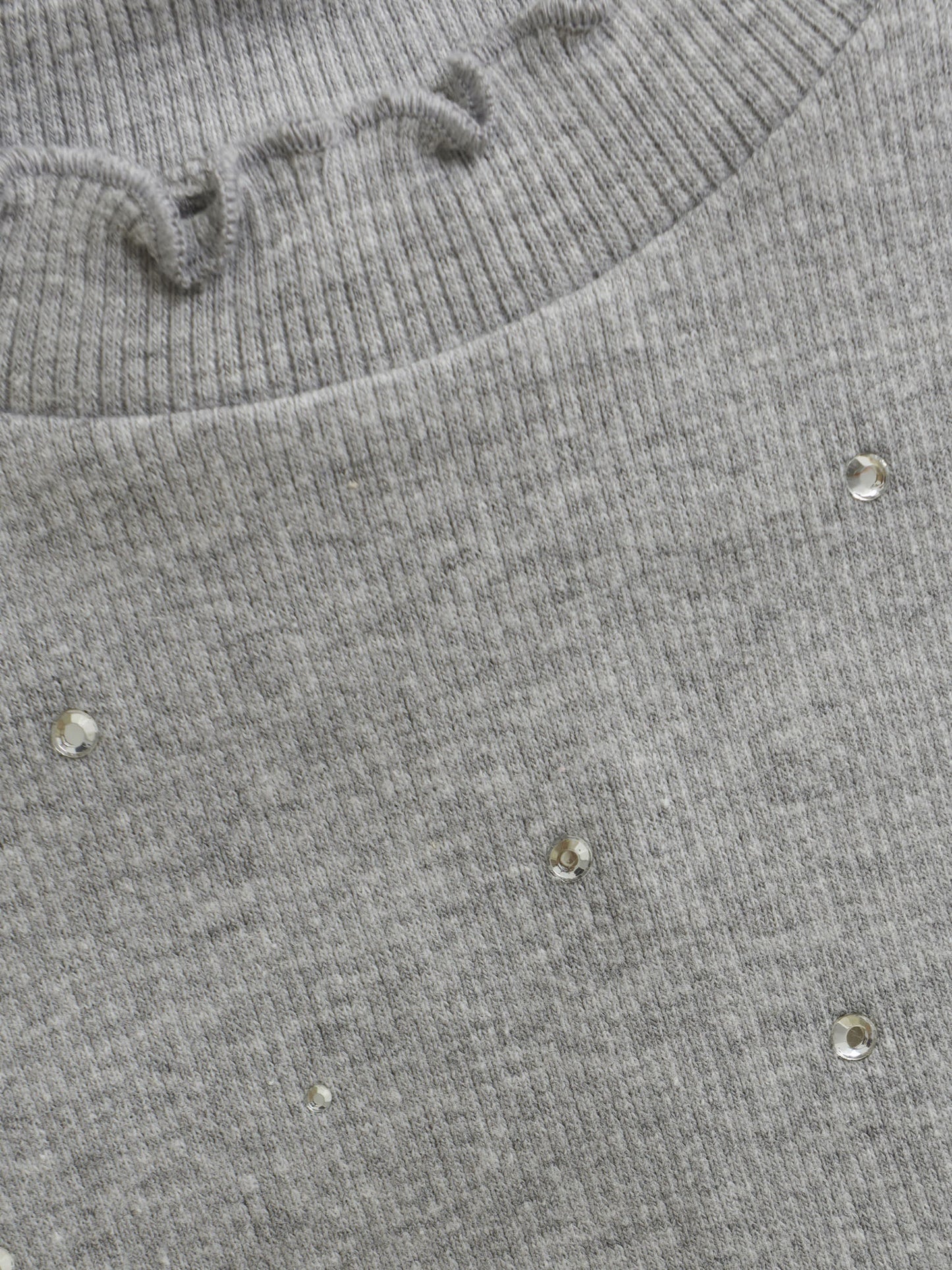 Langarmshirt mit Strass-Steinchen