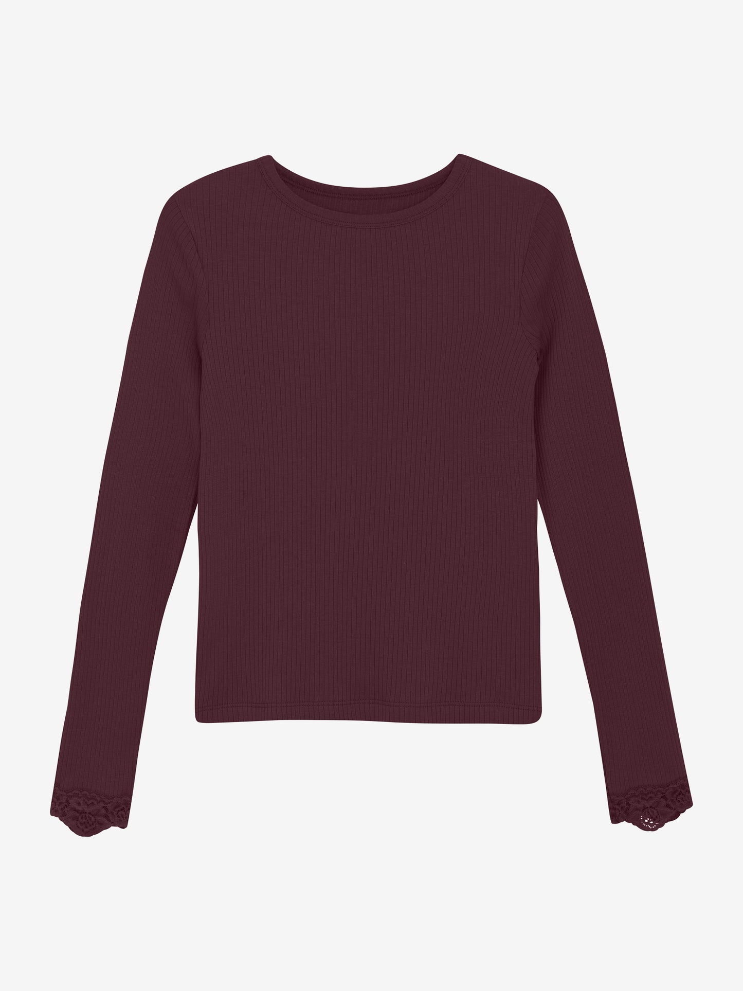 Langarm Shirt mit Stickerei in 2 Farben