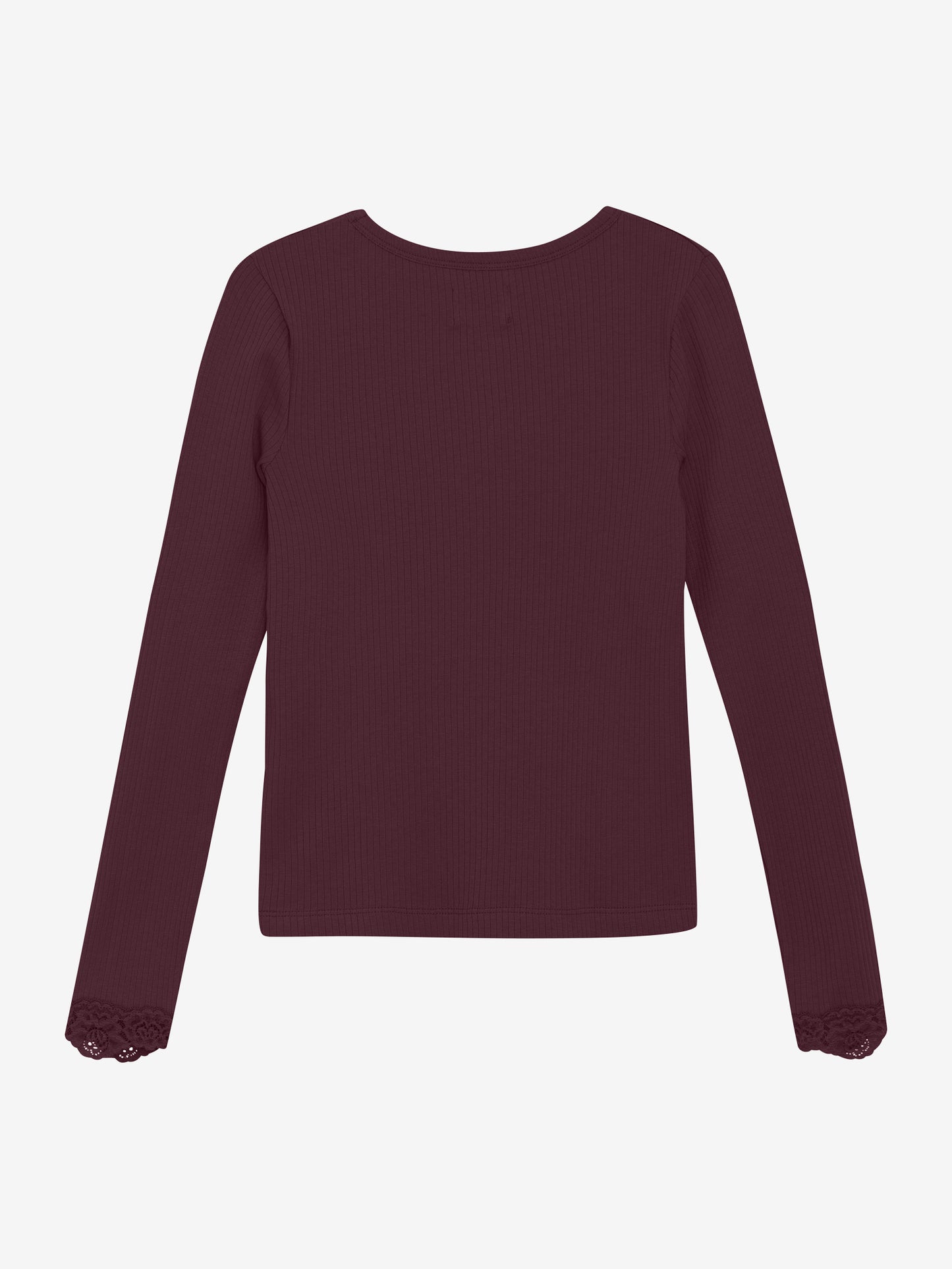 Langarm Shirt mit Stickerei in 2 Farben