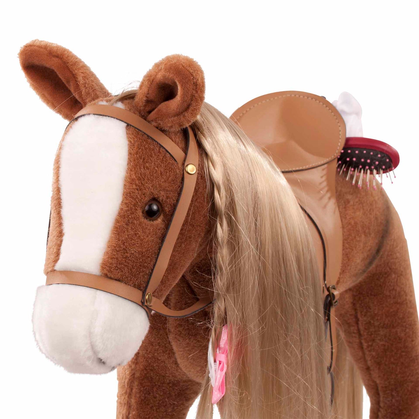 Kämmpferd "Brown Beauty", passend für Puppen bis 50cm