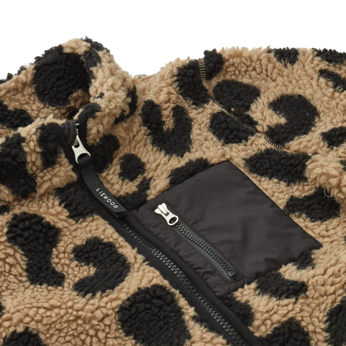 Liewood Nolan Plüsch Jacke "Leo Print"