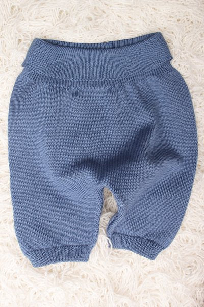 Baby Strickhose, 100% Bio Merino Wolle