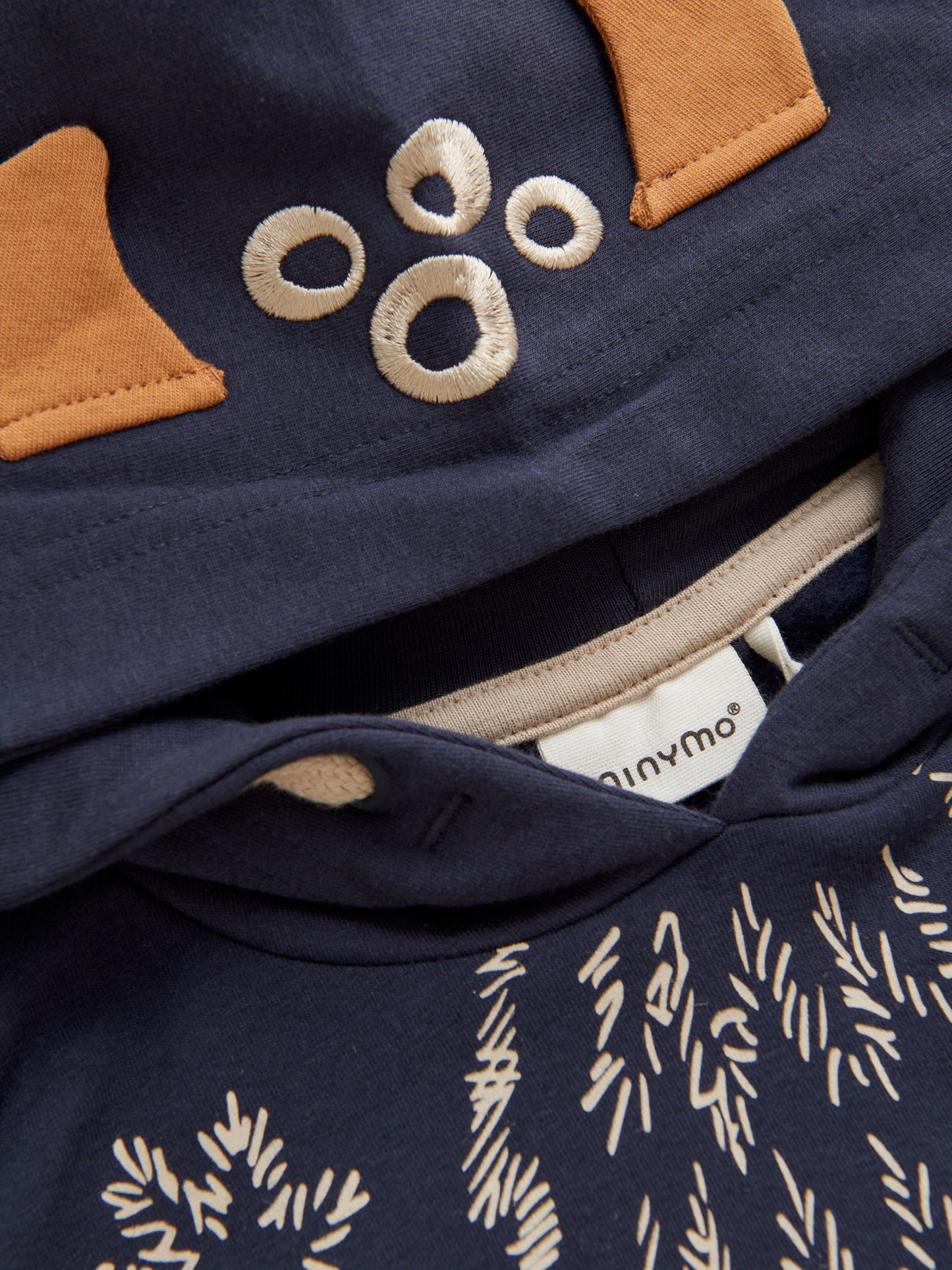 "Monster" Sweatshirt mit Kapuze