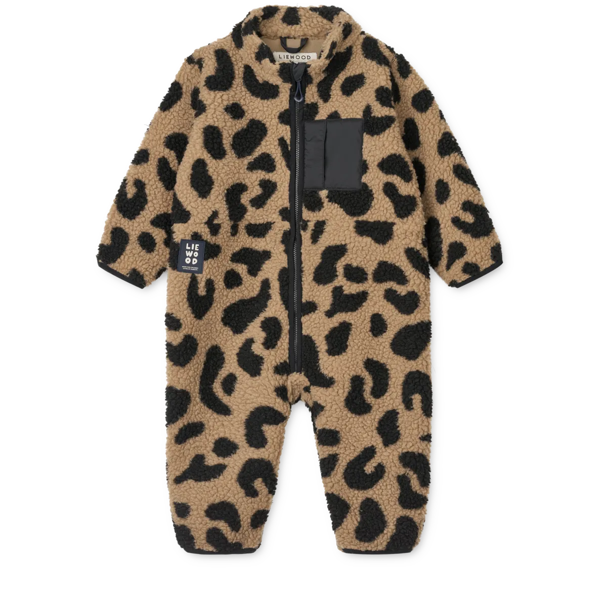 Liewood Nolano Plüsch Jumpsuit "Leo Print" für die Kleinen