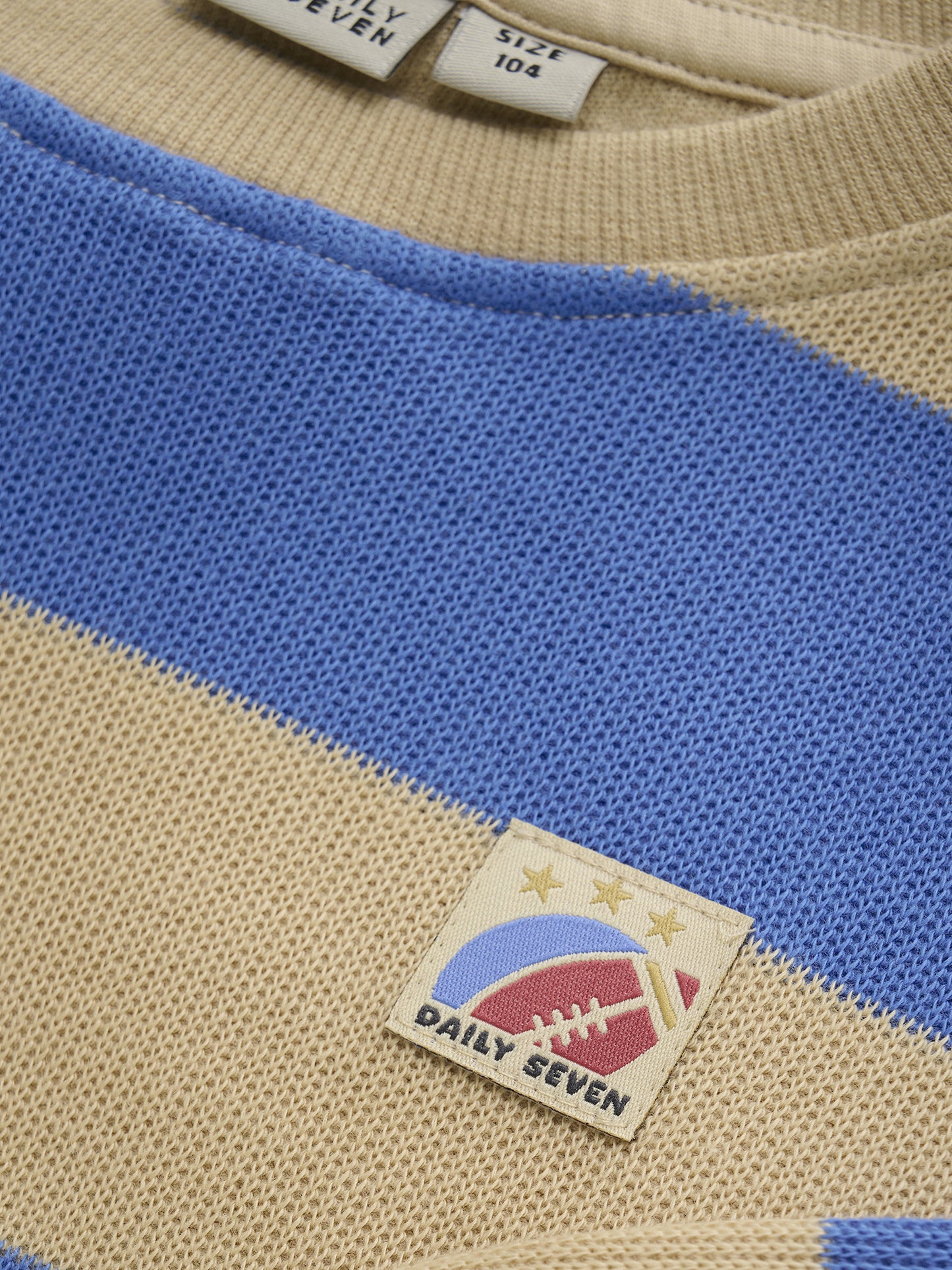 Daily Seven Pullover mit Blockstreifen