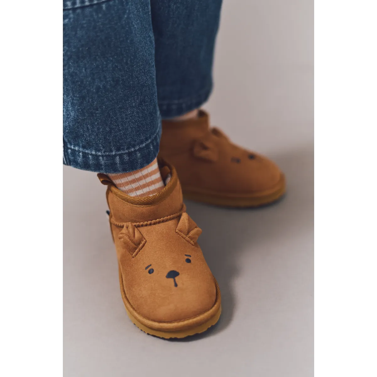 Liewood Winterschuh "Alban" mit Bär-Applikation