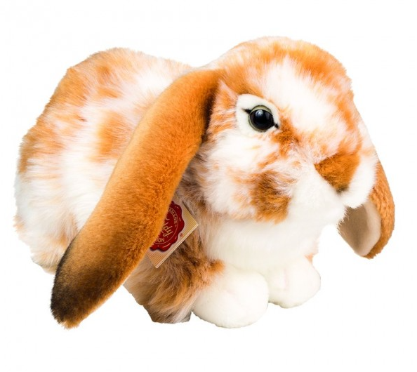 Teddy Hermann Original - Hase liegend hellbraun-weiß gescheckt 30 cm