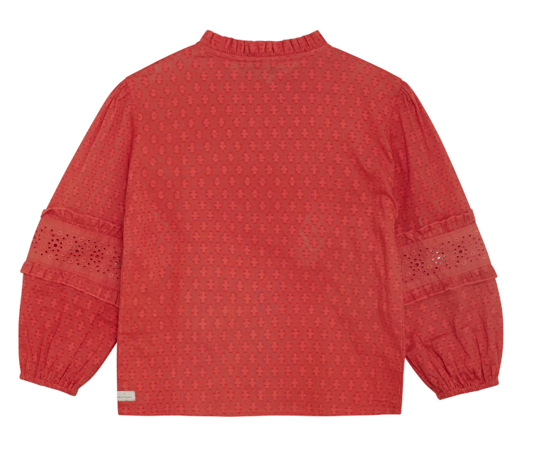 Langarm-Shirt mit Rüschen / DailySeven