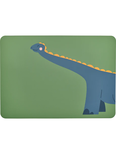 ASA Tischset "Dinosaurier Brontosaurus", Lederoptik
