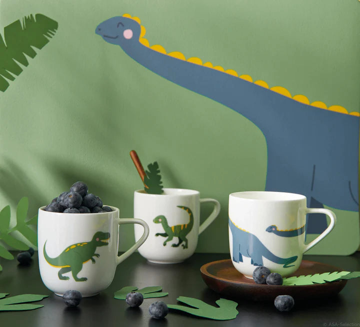 ASA Tischset "Dinosaurier Brontosaurus", Lederoptik
