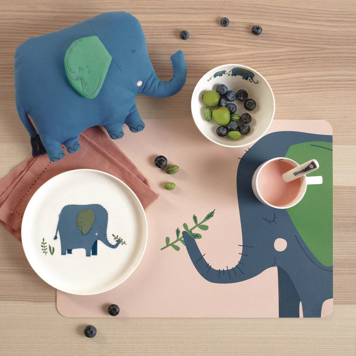 ASA Tischset "Elefant", Lederoptik