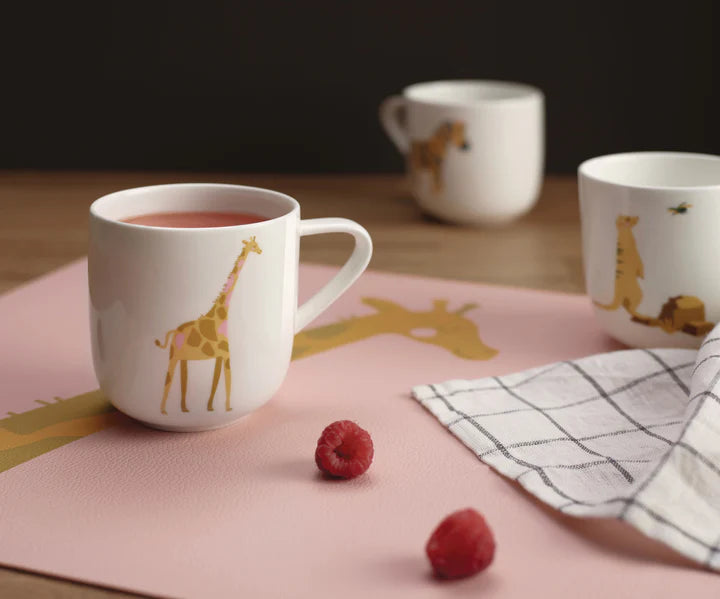 ASA Henkelbecher "Erdmännchen", Fine Bone China Becher