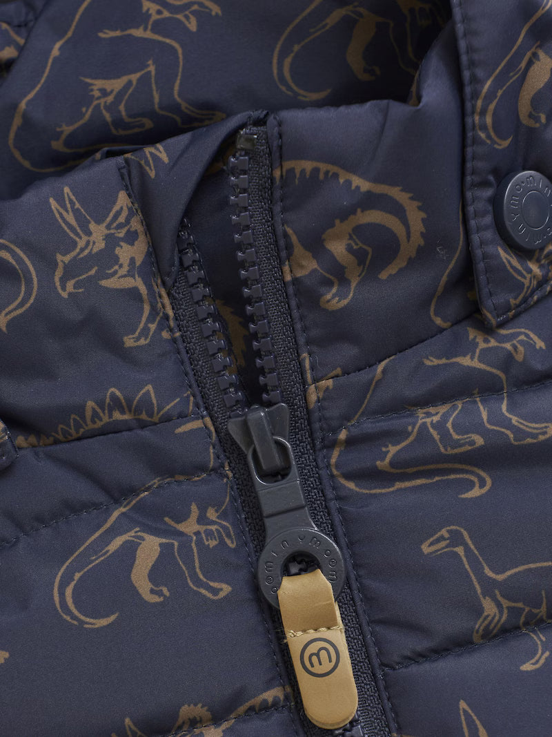 Minymo Winterjacke mit Dino-Print