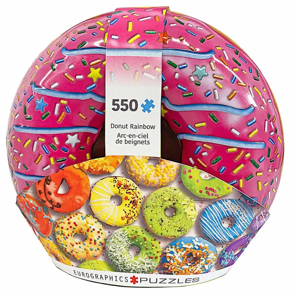 Eurographics Puzzle - Donut - in Metalldose, 550 Teile