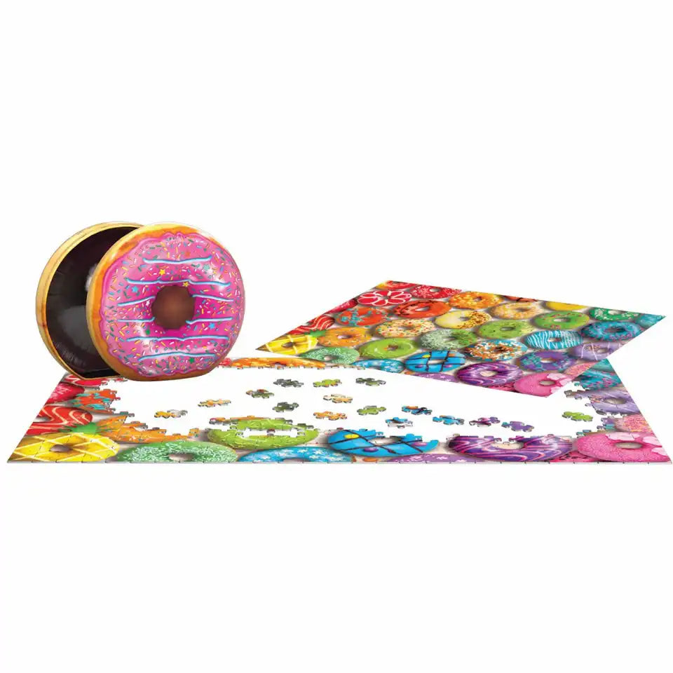 Eurographics Puzzle - Donut - in Metalldose, 550 Teile