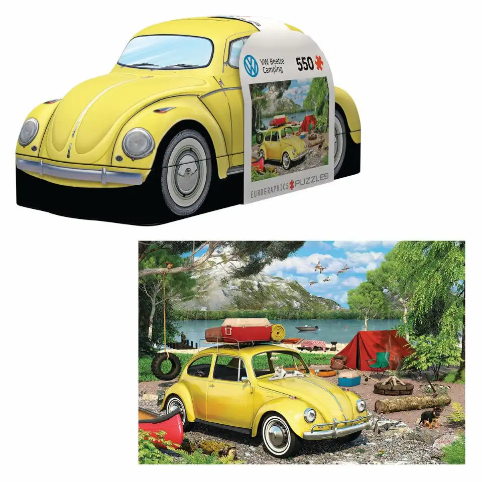 Eurographics Puzzle - VW Beetle - in Metalldose, 550 Teile