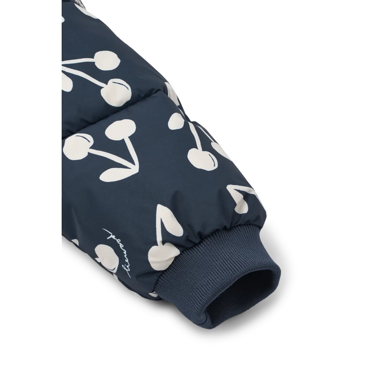 Liewood Daunenjacke "Anemone" mit Kirschen-Print