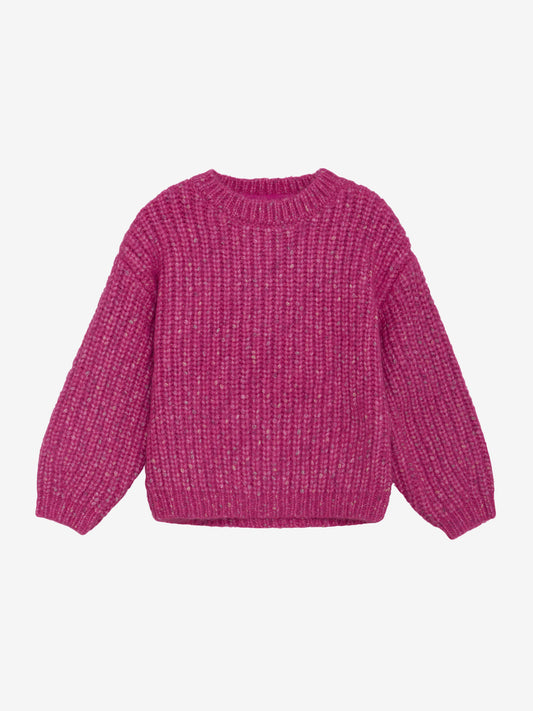 Pink-farbener Minymo Pullover