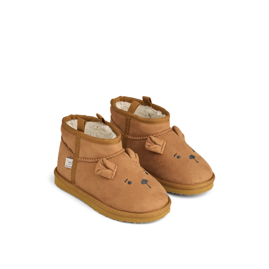 Liewood Winterschuh "Alban" mit Bär-Applikation