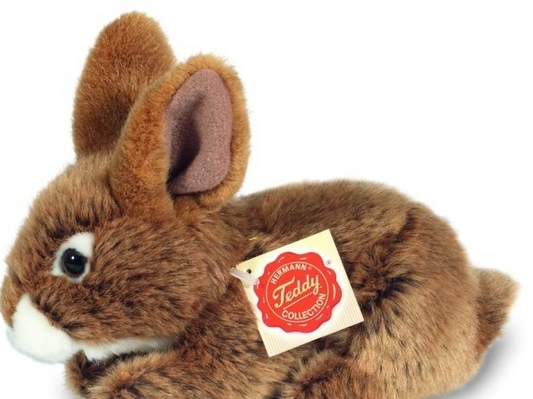 Teddy Hermann Original - Hase sitzend braun 19 cm