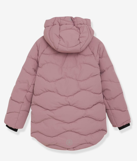Corlo Kids Winterjacke mit Kapuze in rosa