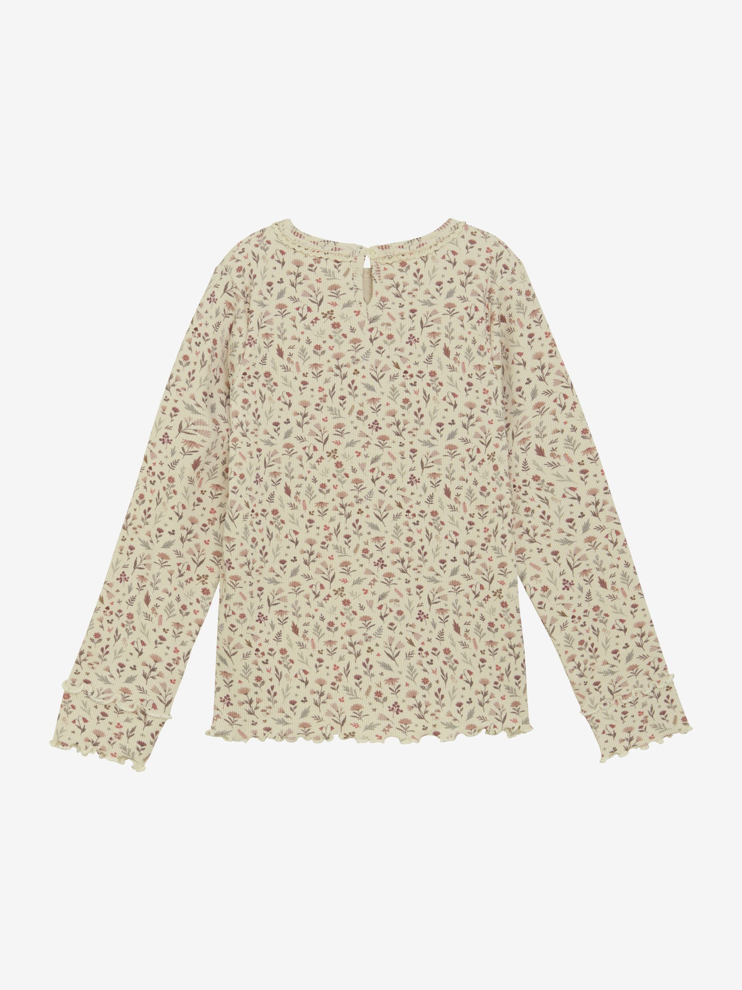 Minymo Langarmshirt mit Blütenprint