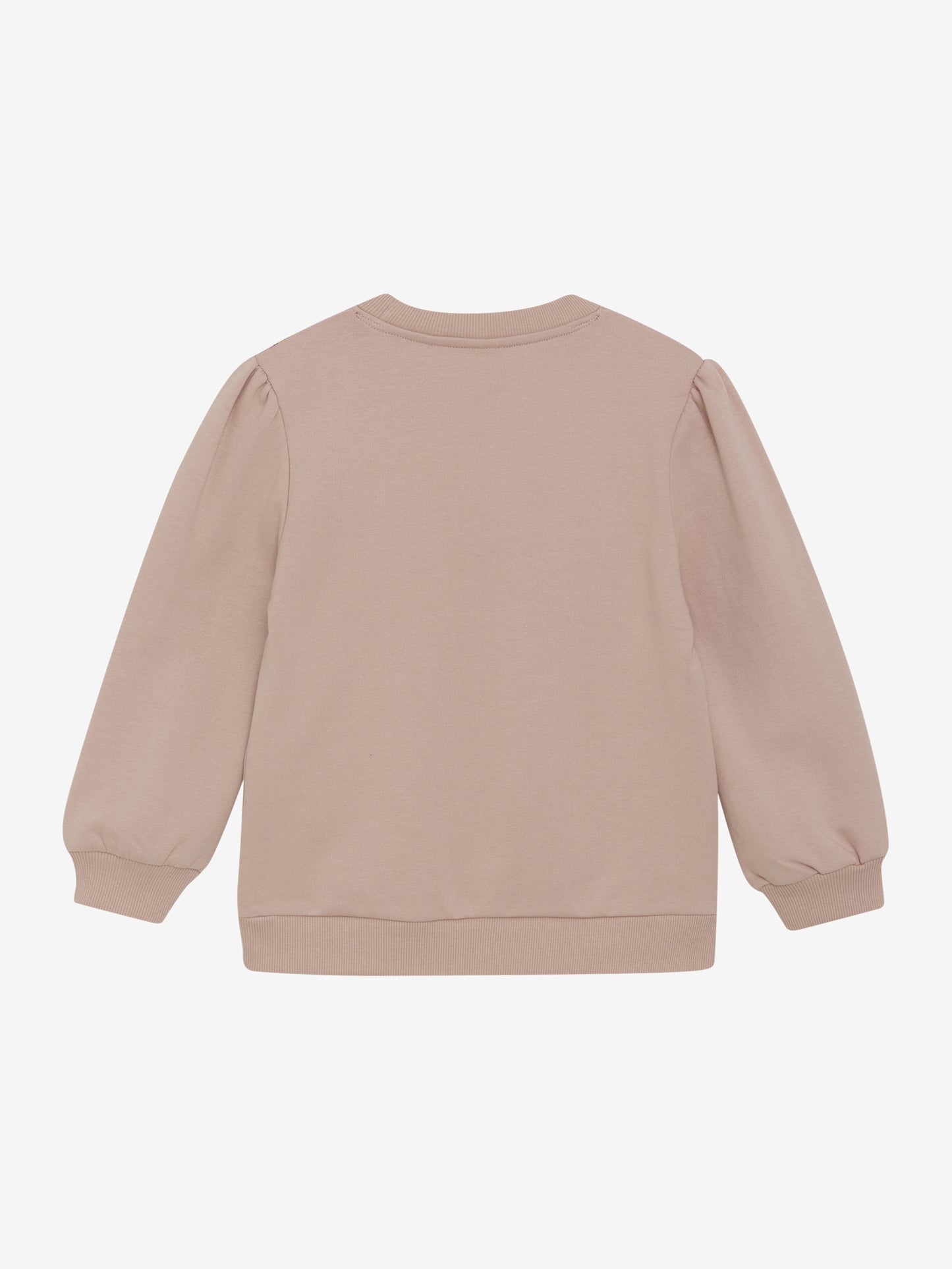 Minymo Sweatshirt mit dekorativem Print und aufgesetzter Tasche